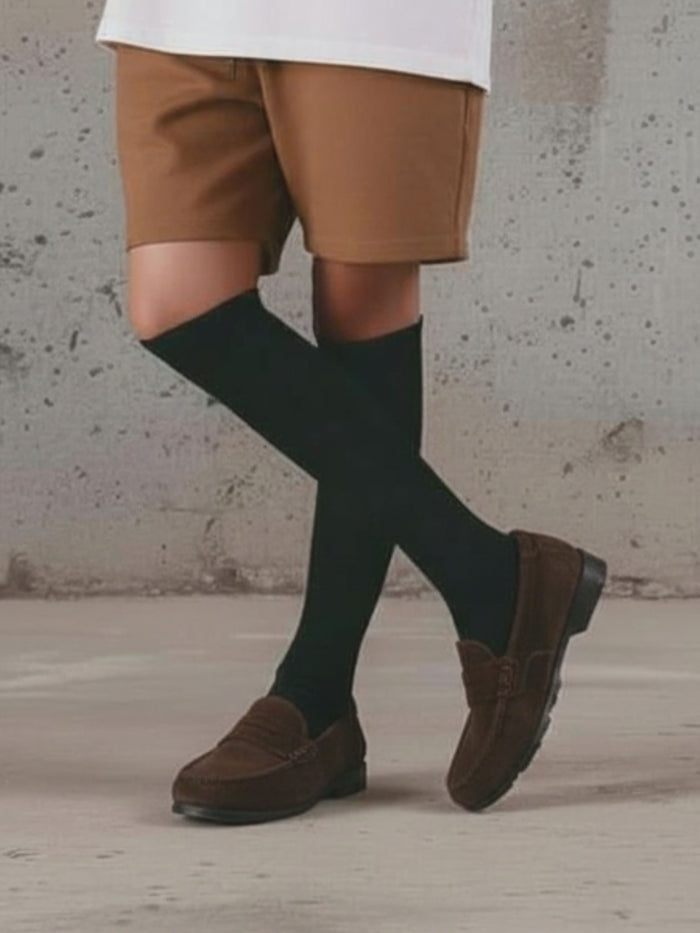 【キッズ】ベタハイソックス / 19-21cm