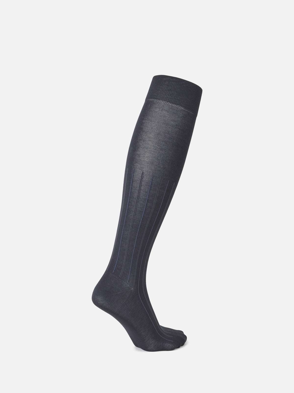 【Tabio MEN】定番/チョークストライプロングホーズ(27.0~29.0cm)