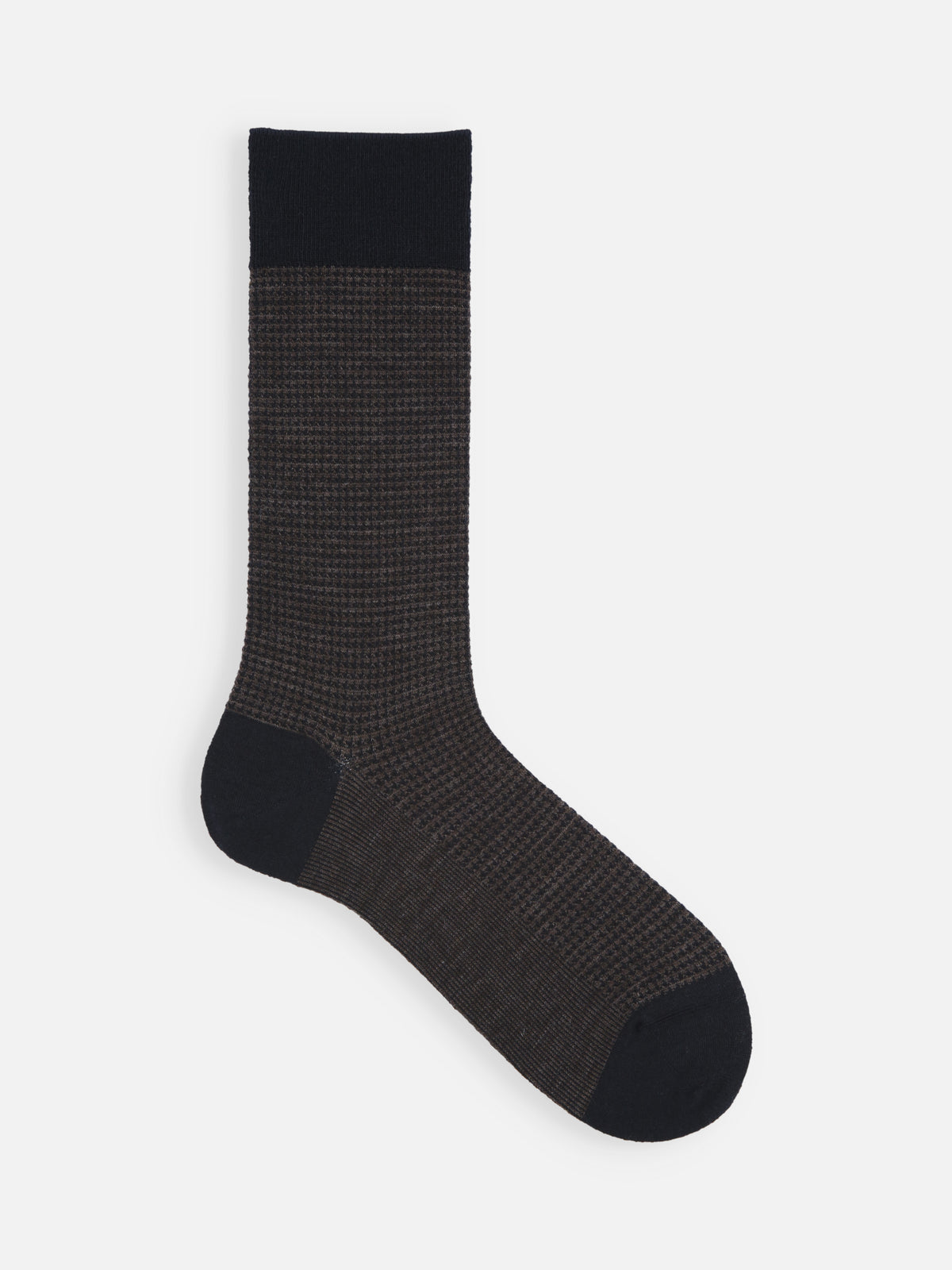 【Tabio MEN】ウールハウンドトゥースソックス(27.0~29.0cm)