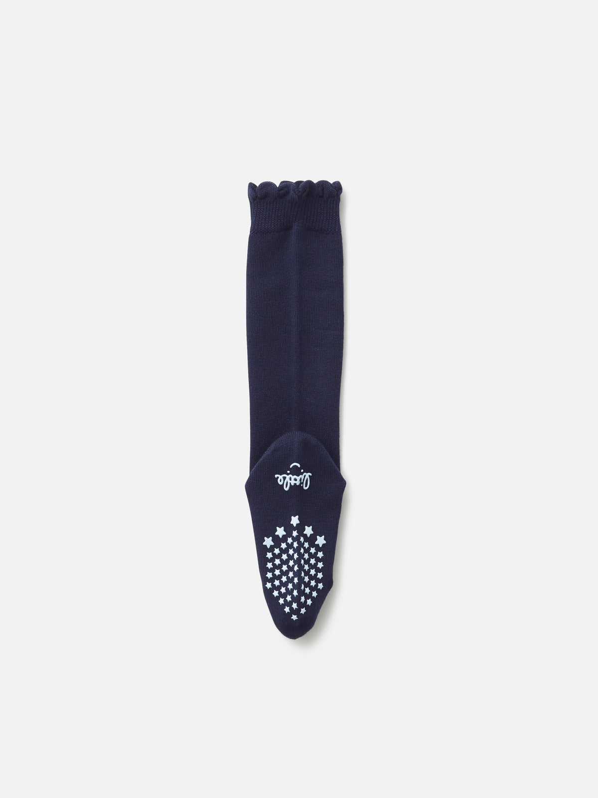 【キッズ】やわらかフリルハイソックス / 13-15cm
