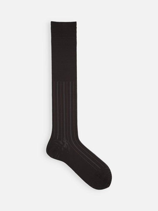 【Tabio MEN】定番/チョークストライプロングホーズ(27.0~29.0cm)