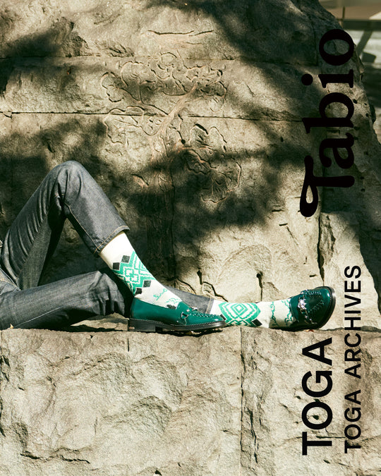 TOGA Jacquard socks(22.5~24.5cm)