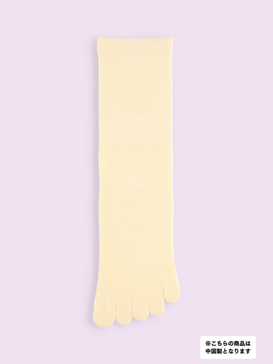 【3足1,485円】五本指表糸綿100%ソックス