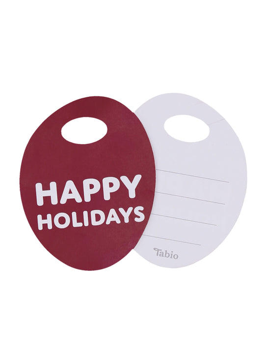 ギフト用メッセージカード(Happy Holidays)