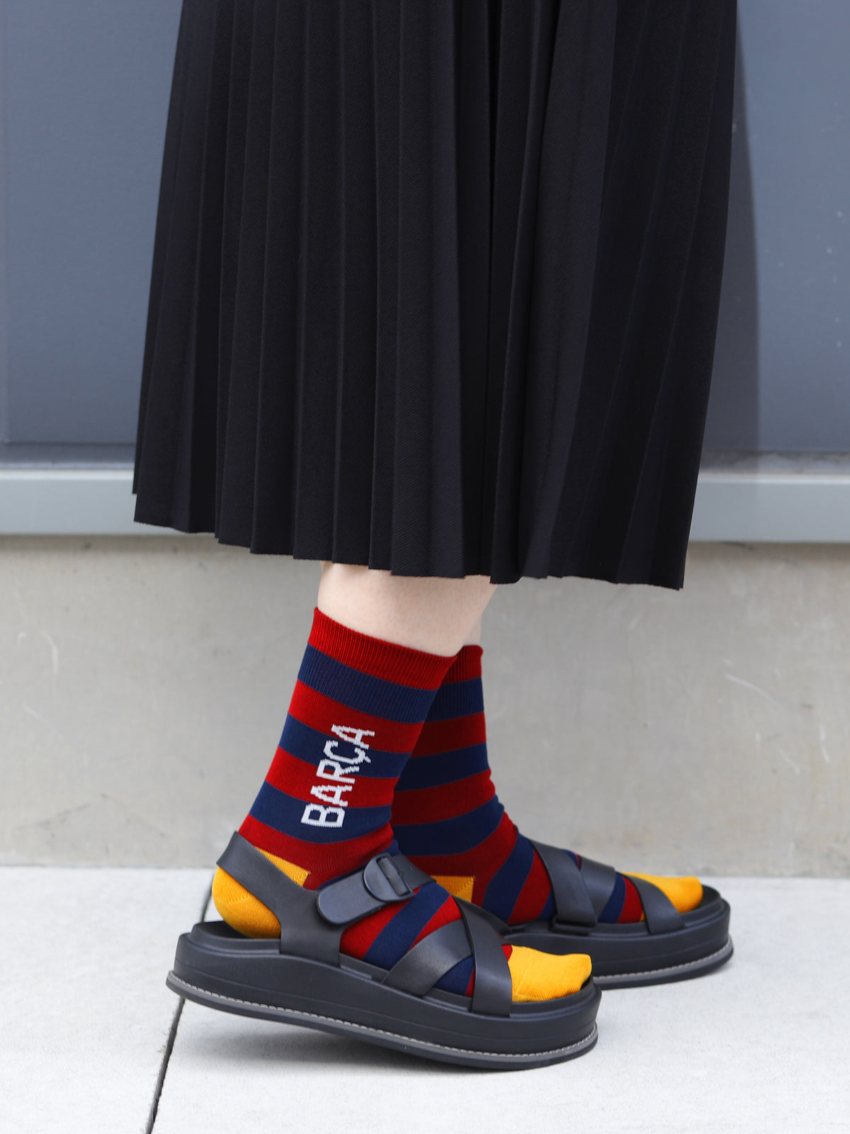 FC Barcelona ボーダーソックス
