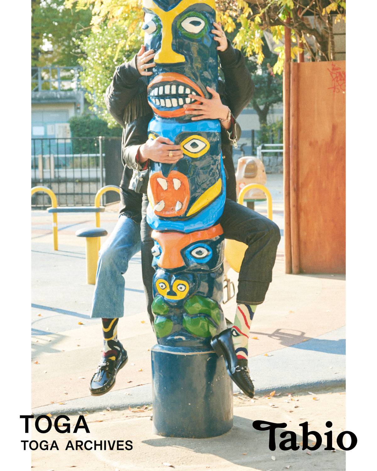 TOGA Totem pole socks(22.5~24.5cm)