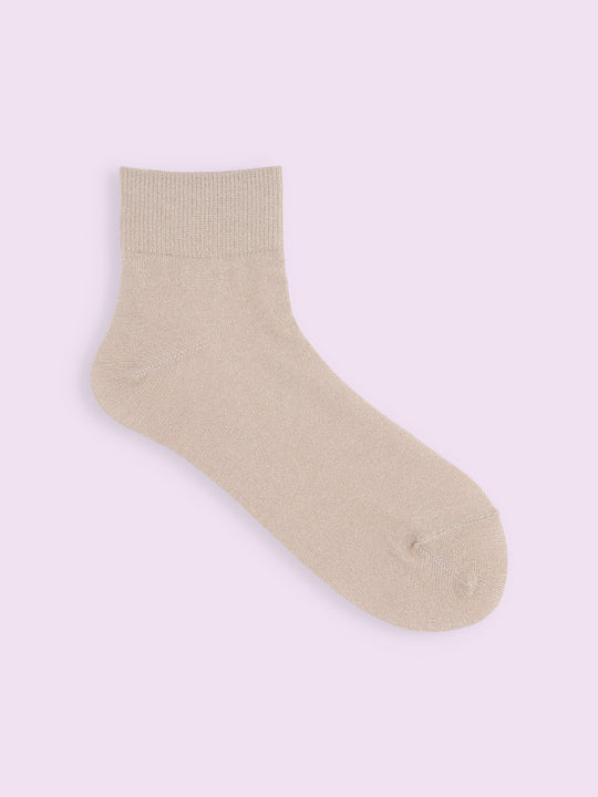 【3足1,485円】ソフトラメショートソックス