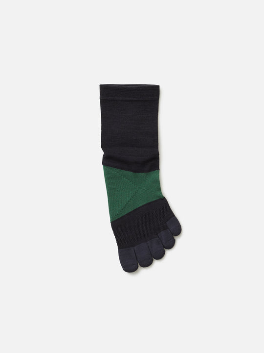 レーシングラン五本指メリノクルー丈ソックス / 27-29cm