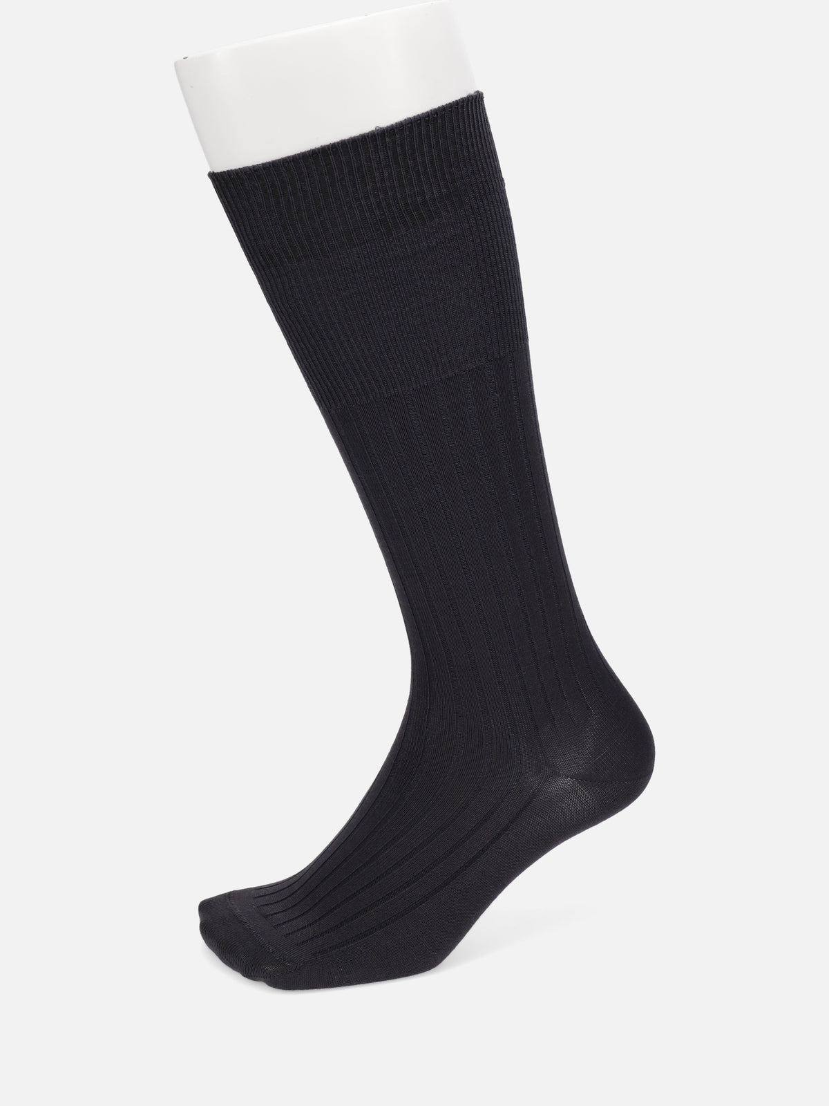 【TABIO’S COTTON】リブロングホーズ丈ビジネスソックス(27.0~29.0cm)