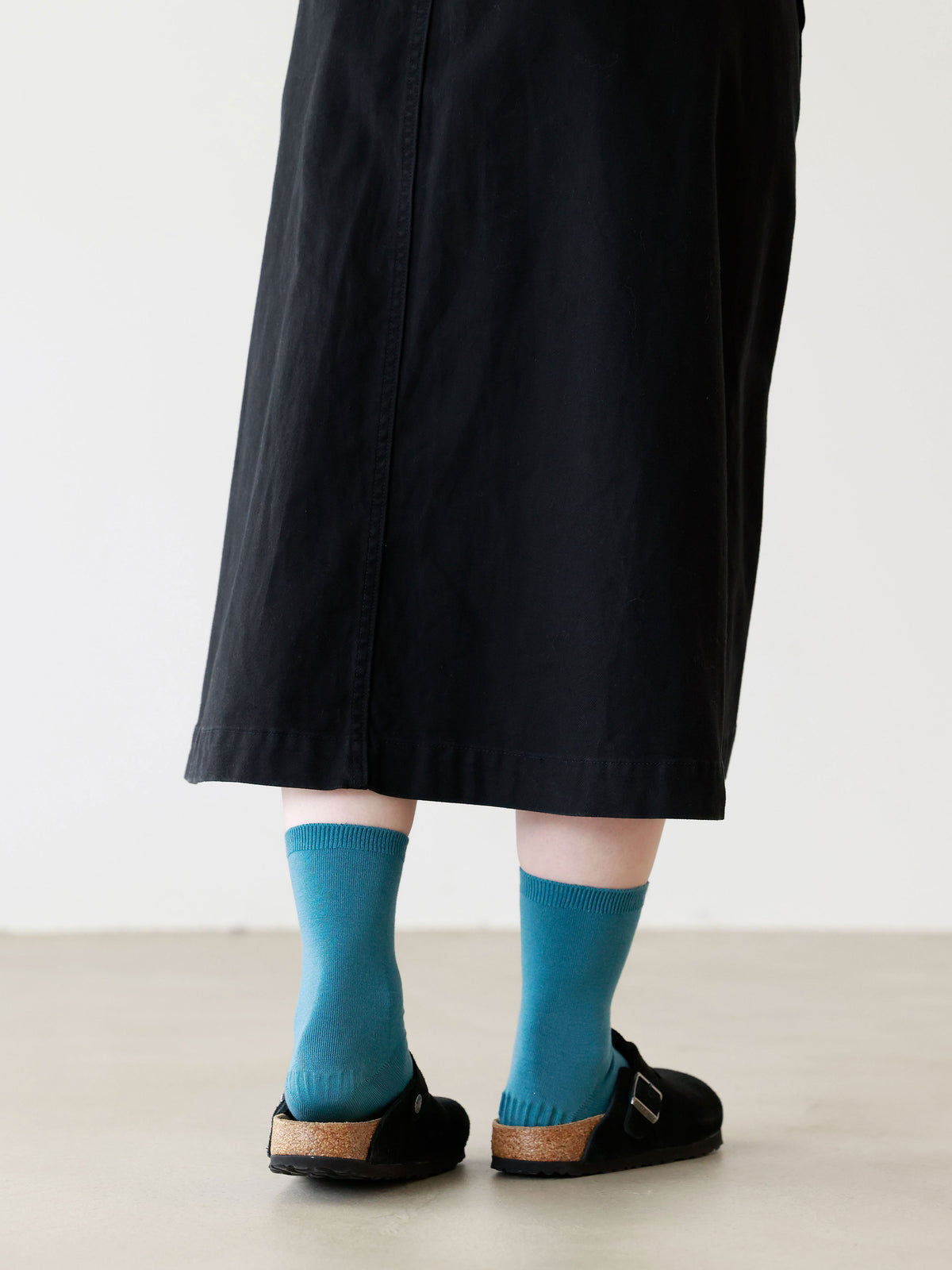 【履くだけながらかかとケア】WEB限定 かかとを包む、やさしい潤い。コットンブレンドソックス