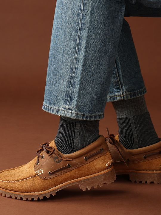 【Tabio MEN】BOOTS SOCKS(MERINO WOOL)