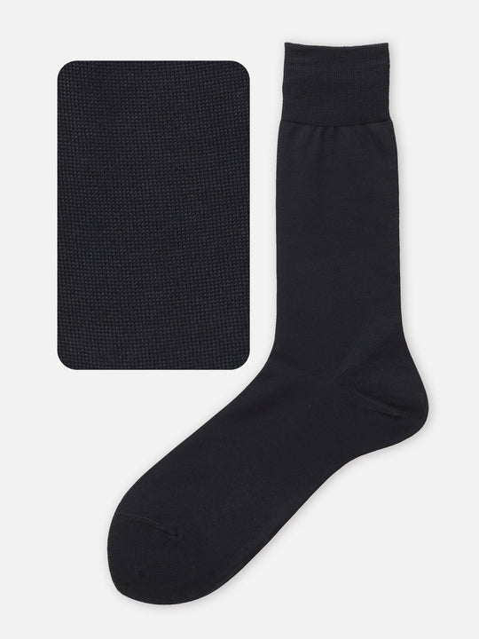 【Tabio MEN】表糸綿100%ベタソックス(25.0cm〜25.0cm)