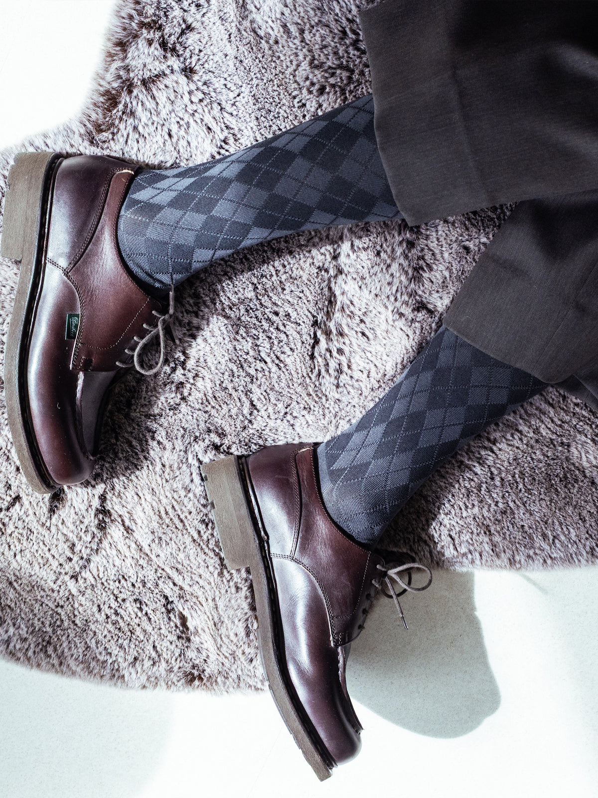 【Tabio MEN】NEWリンクス総ダイヤソックス