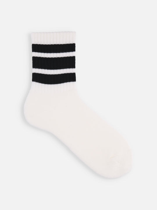 【Tabio MEN】アメリブクッションパイルラインソックス(27.0〜29.0cm)