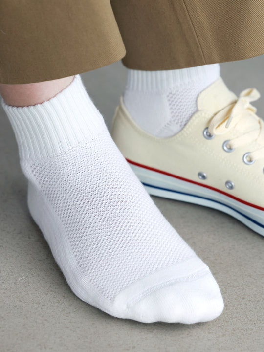 【Tabio MEN】大人男子が履けるRELAX PILEショートソックス