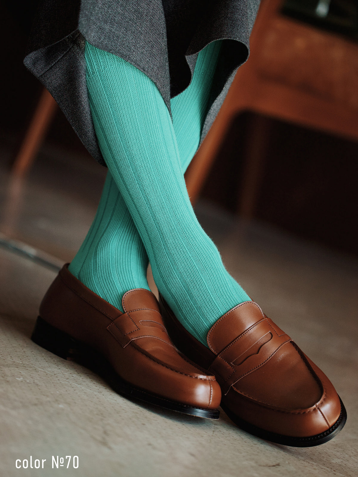 【WEB限定】TABIO'S COTTON 太リブレギュラーソックス / 23.0-25.0cm