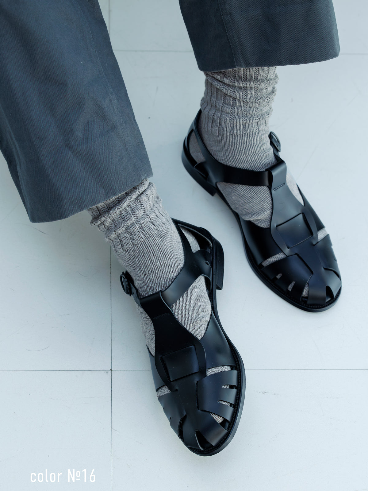 【Tabio MEN】リッチェル編みルーズソックス(23.0~25.0cm)