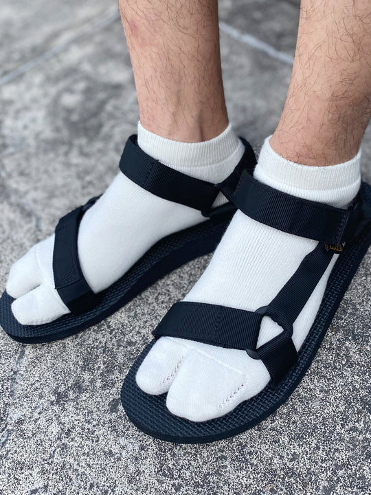 【Tabio MEN】パイル足袋スニーカー丈ソックス