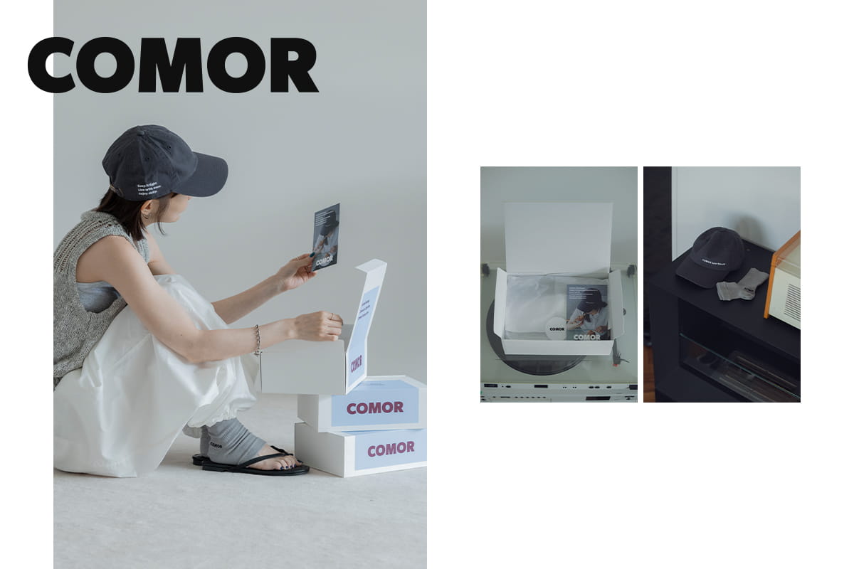 新レーベル「COMOR」が誕生。