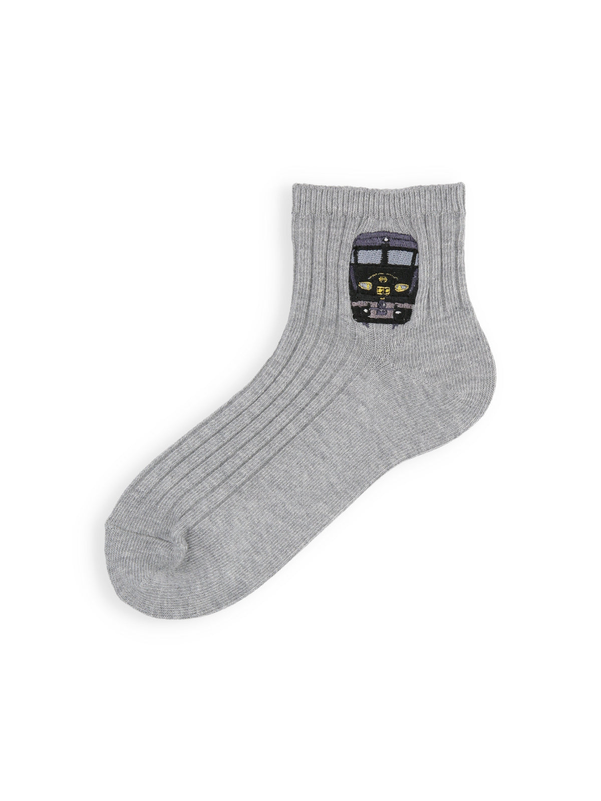 【JR九州】キッズ 電車・ヘッドマーク刺繍ソックス / 19-21cm - 36プラス3