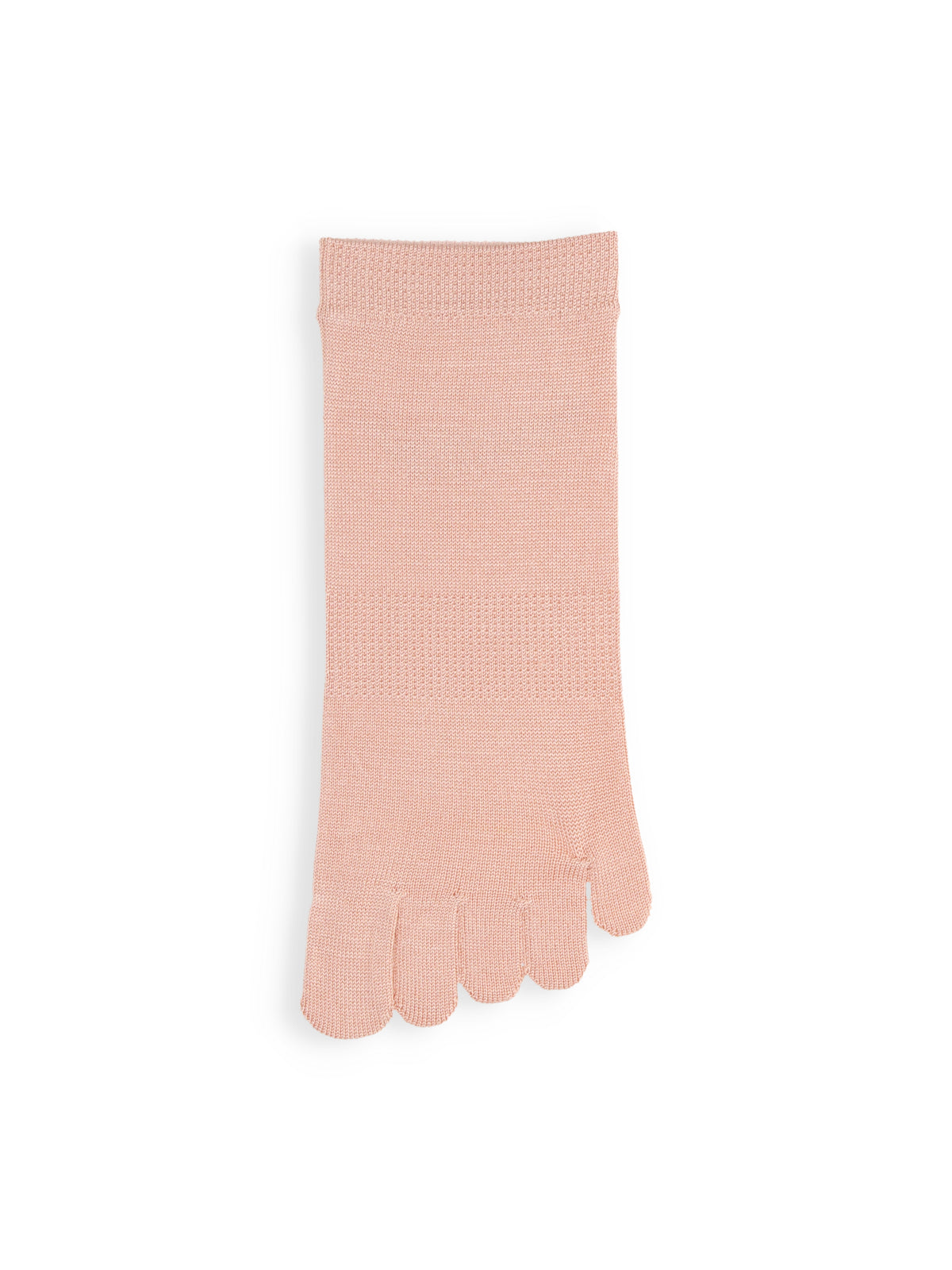 【絹肌Labo】シルク混 五本指ショートソックス / 22.5-24.5cm