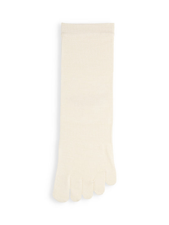 【絹肌Labo】シルク混 五本指ソックス / 24.0-26.0cm