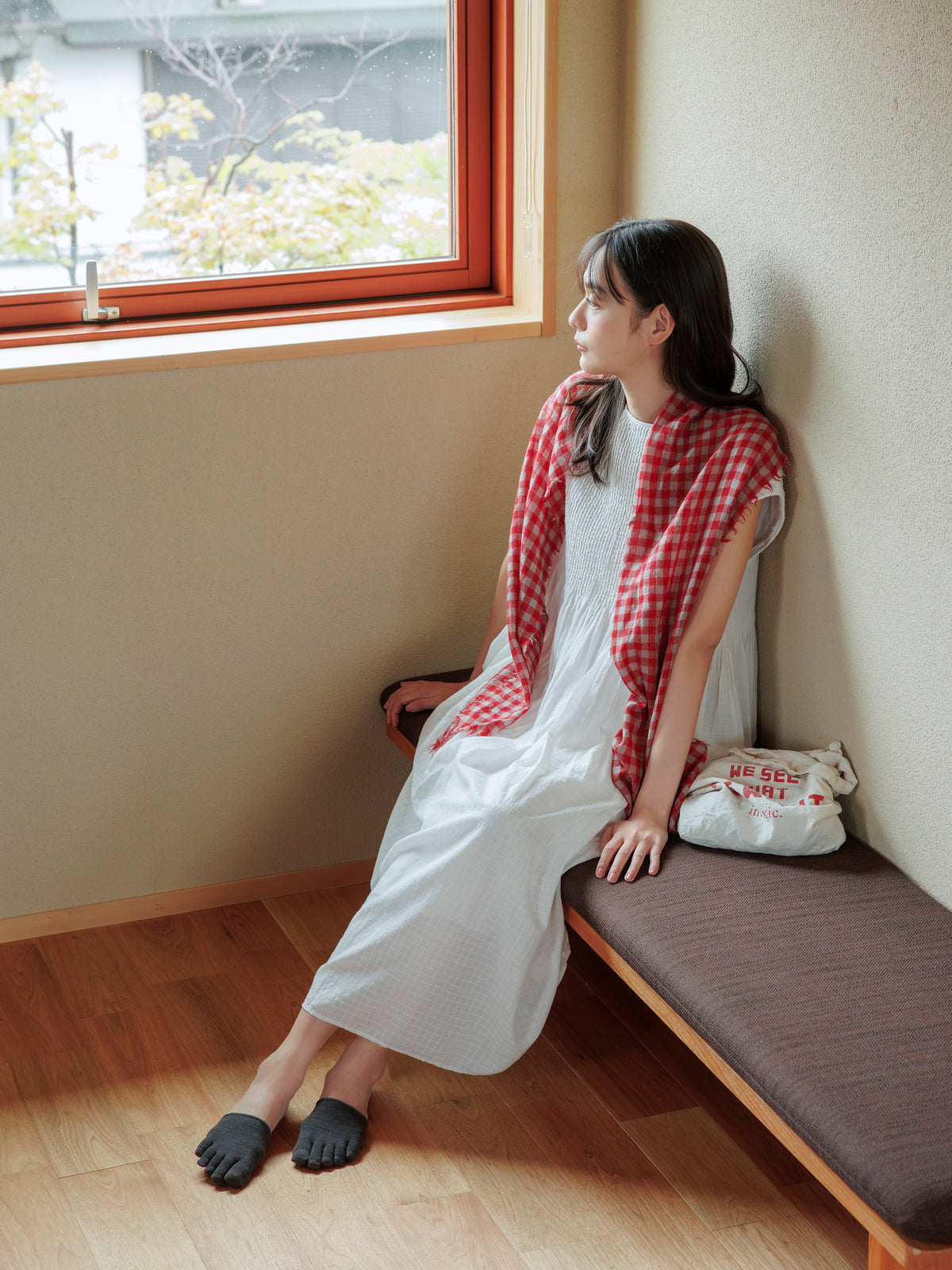 【温脚Labo】光電子×ウール混 五本指つま先パーツソックス