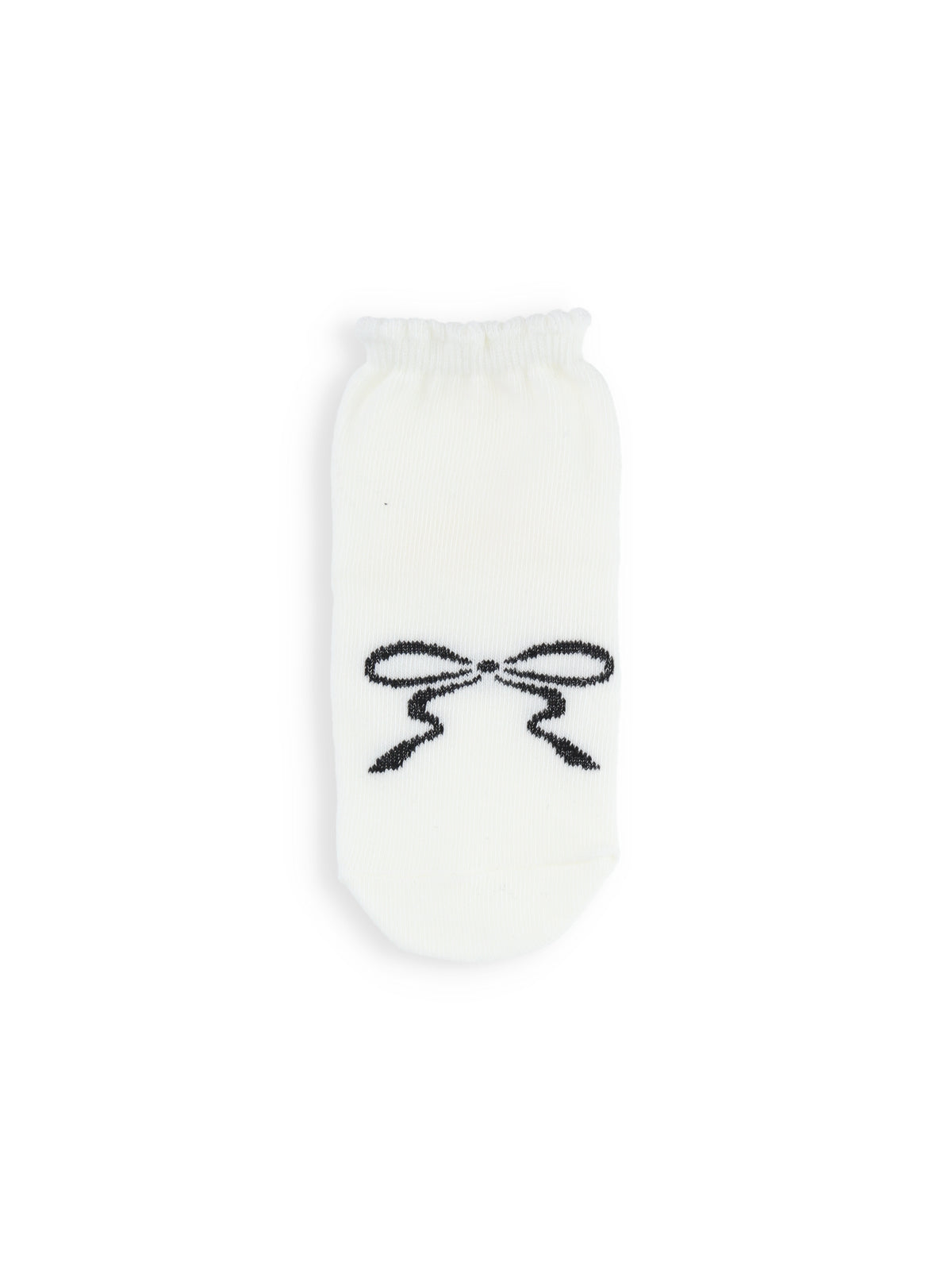 【3足1,485円】キッズ フロントリボンソックス / 13-15cm