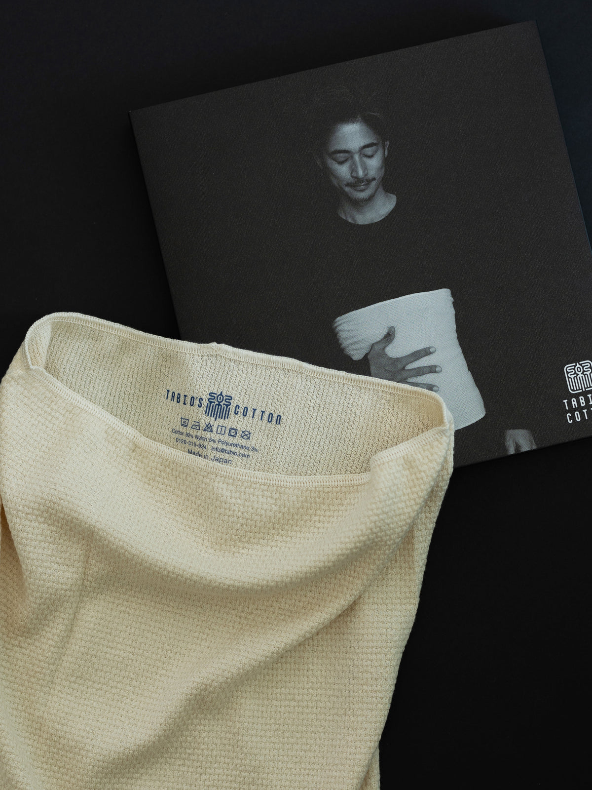 【TABIO'S COTTON】WEB限定 ボディーウォーマー / Sサイズ