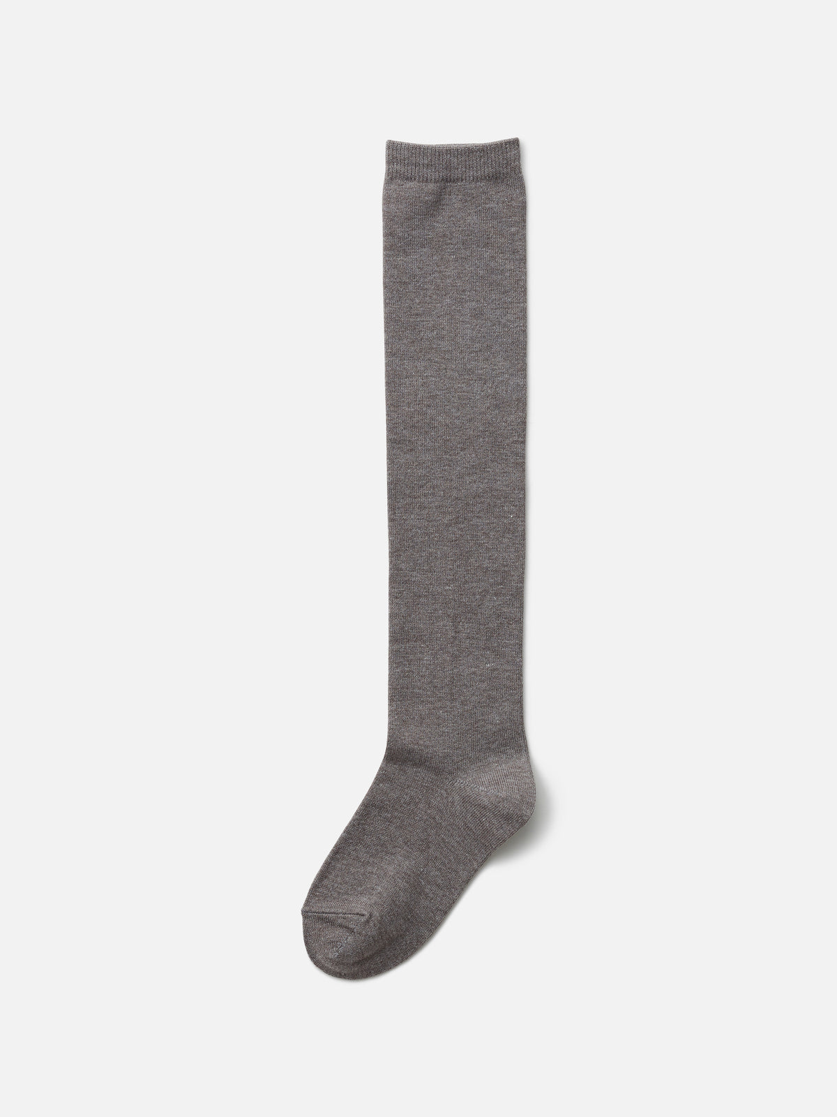 【キッズ】無地オーバーニーソックス / 16-18cm - グレーモク