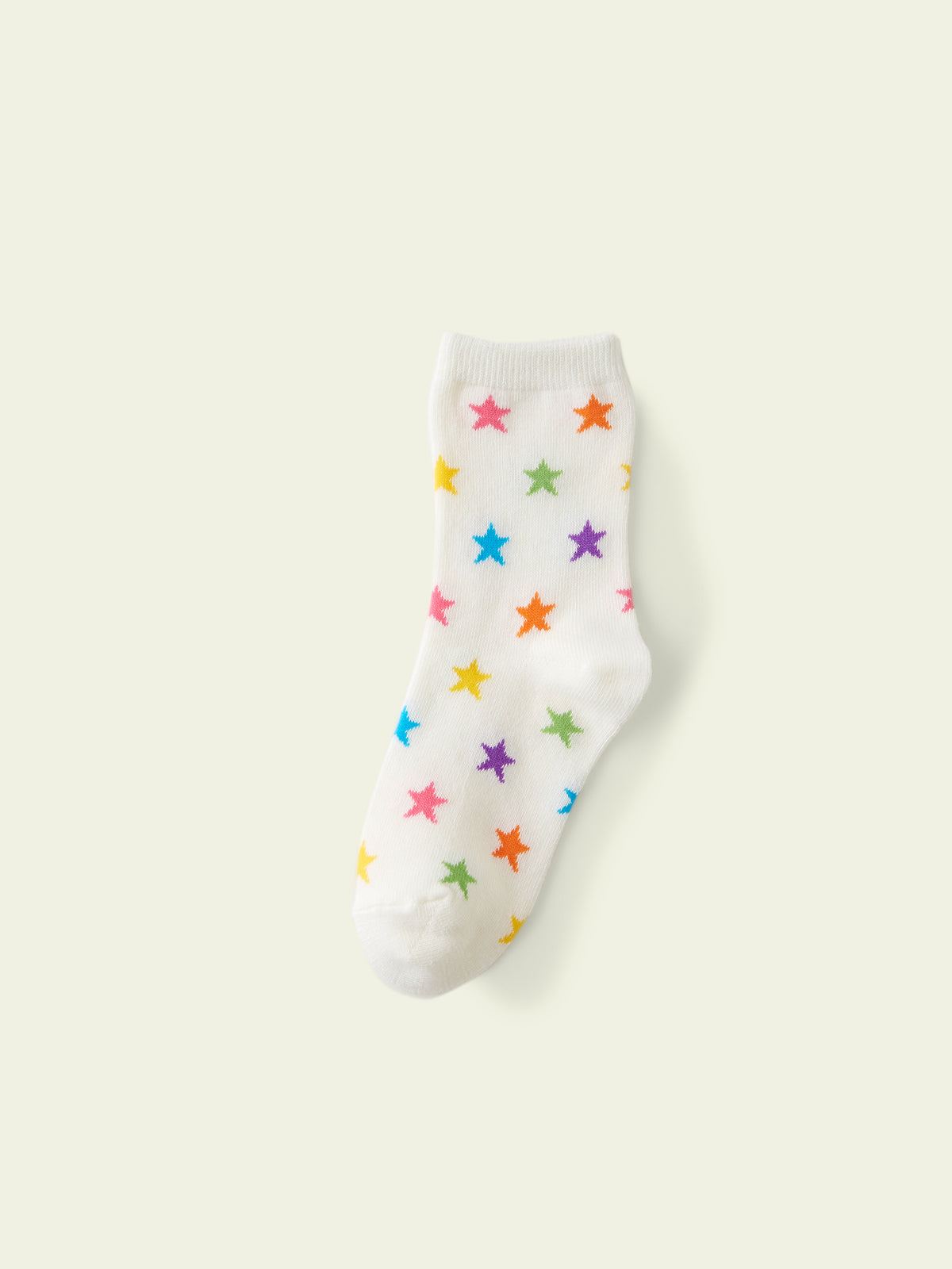 【3足1,485円】キッズ ライン星柄ソックス / 13-15cm