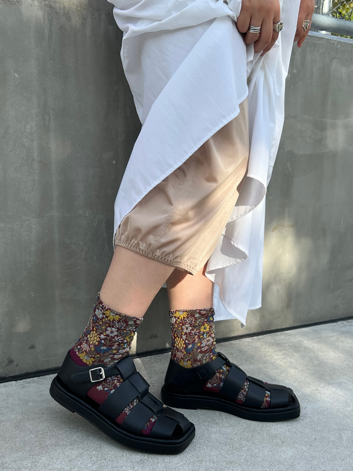 【WEB限定】さらっと透け対策 ペチパンツ7分丈