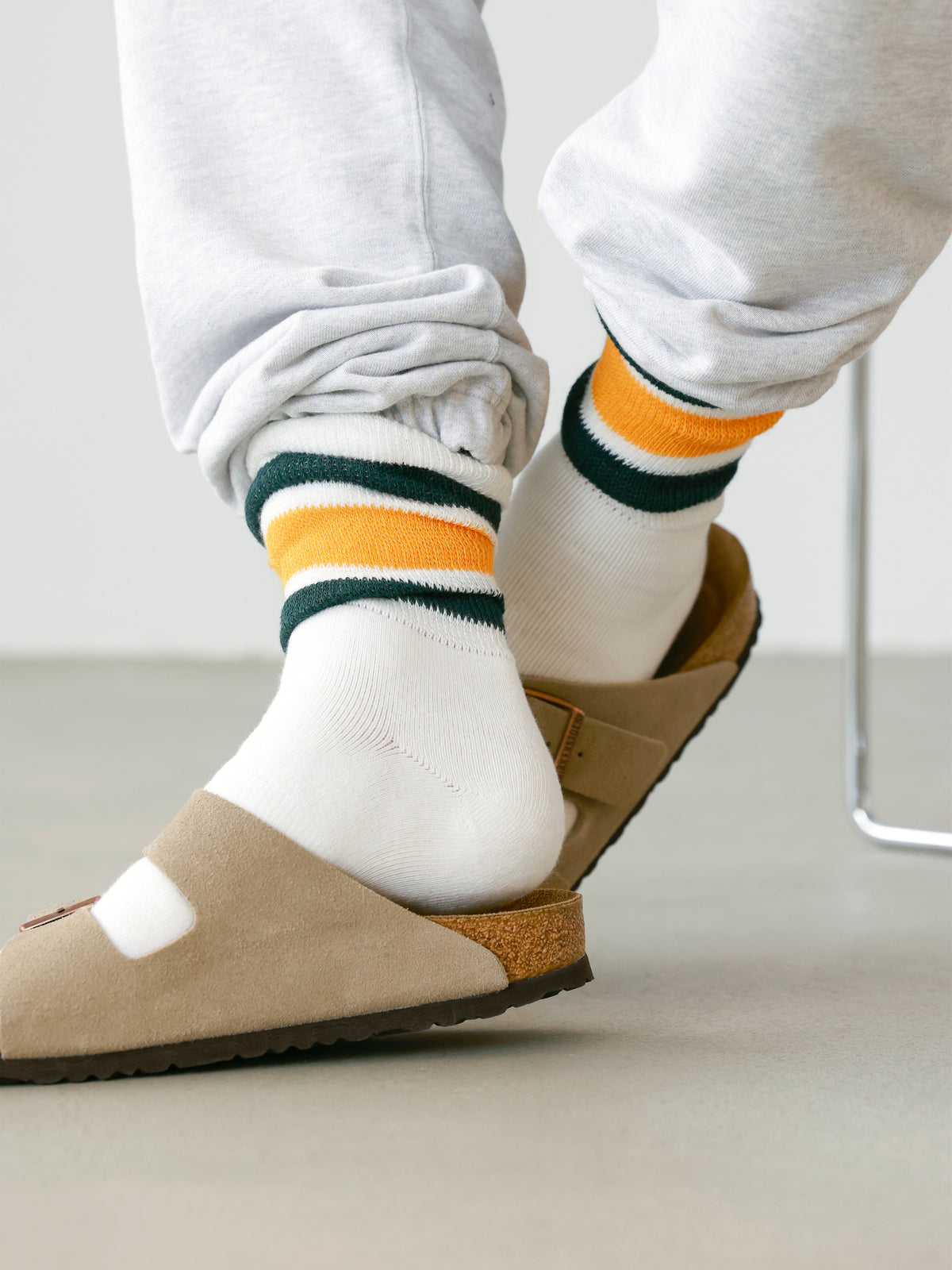【Tabio MEN】COMFYパイルFATラインソックス