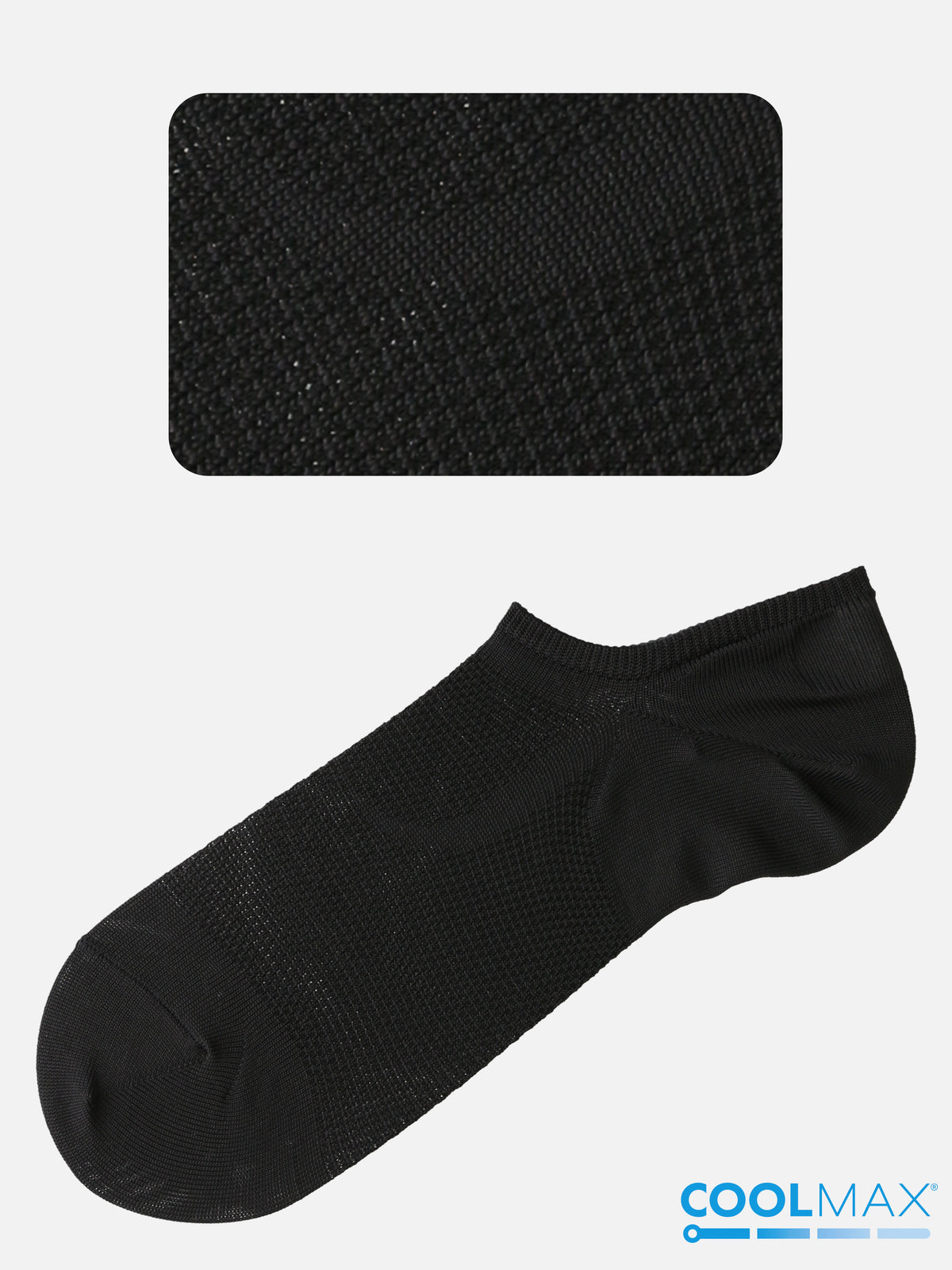 【Tabio MEN】GOODFOOT/消臭＋メッシュスニーカーINカバーソックス