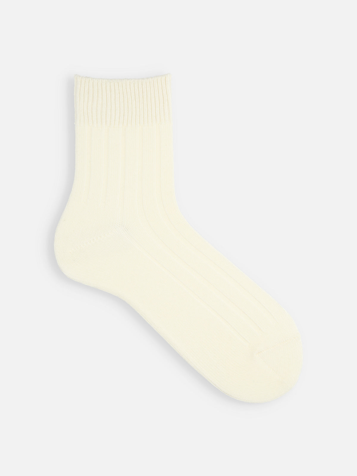 【Tabio MEN】ベーシック太リブショートソックス(27.0～29.0cm)