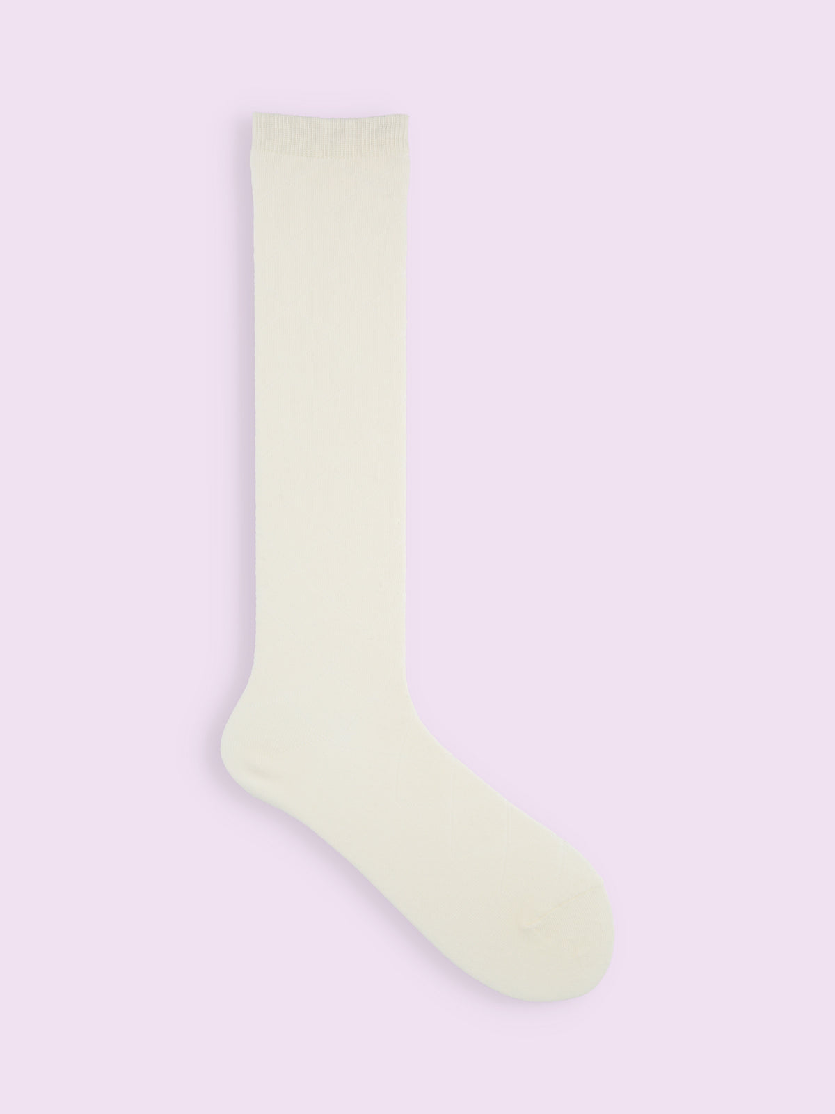 【3足1,485円】ダイヤ柄ハイソックス