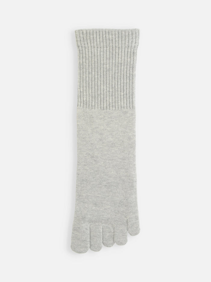 【Tabio MEN】【定番】綿履き口ゆったり五本指ソックス