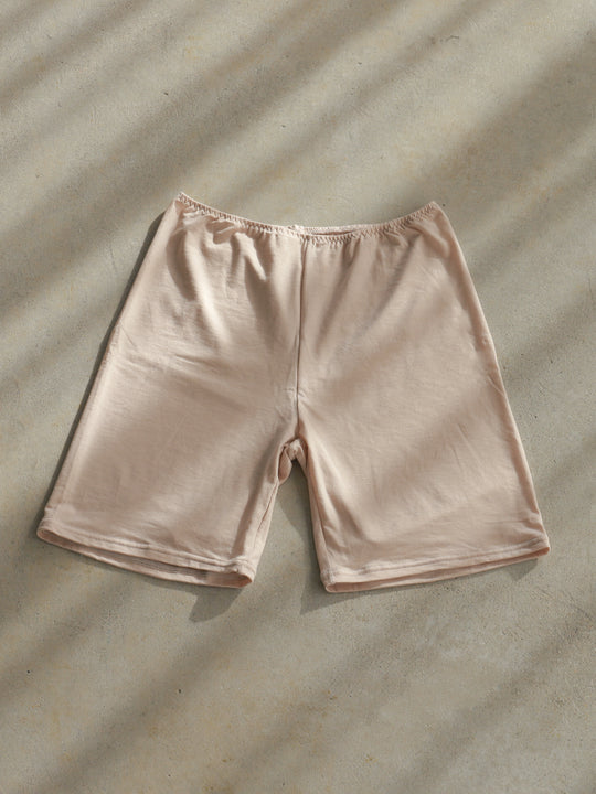 【WEB限定】リヨセルペチパンツ　4分丈