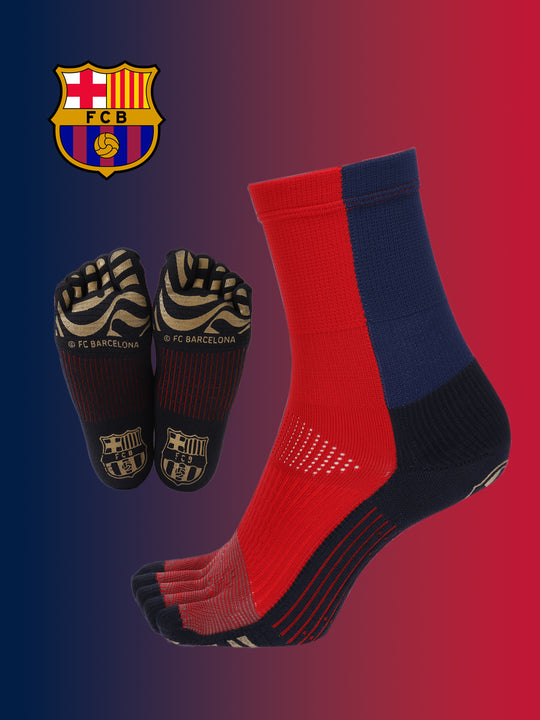 FC Barcelona FootBall 五本指ソックス Msize