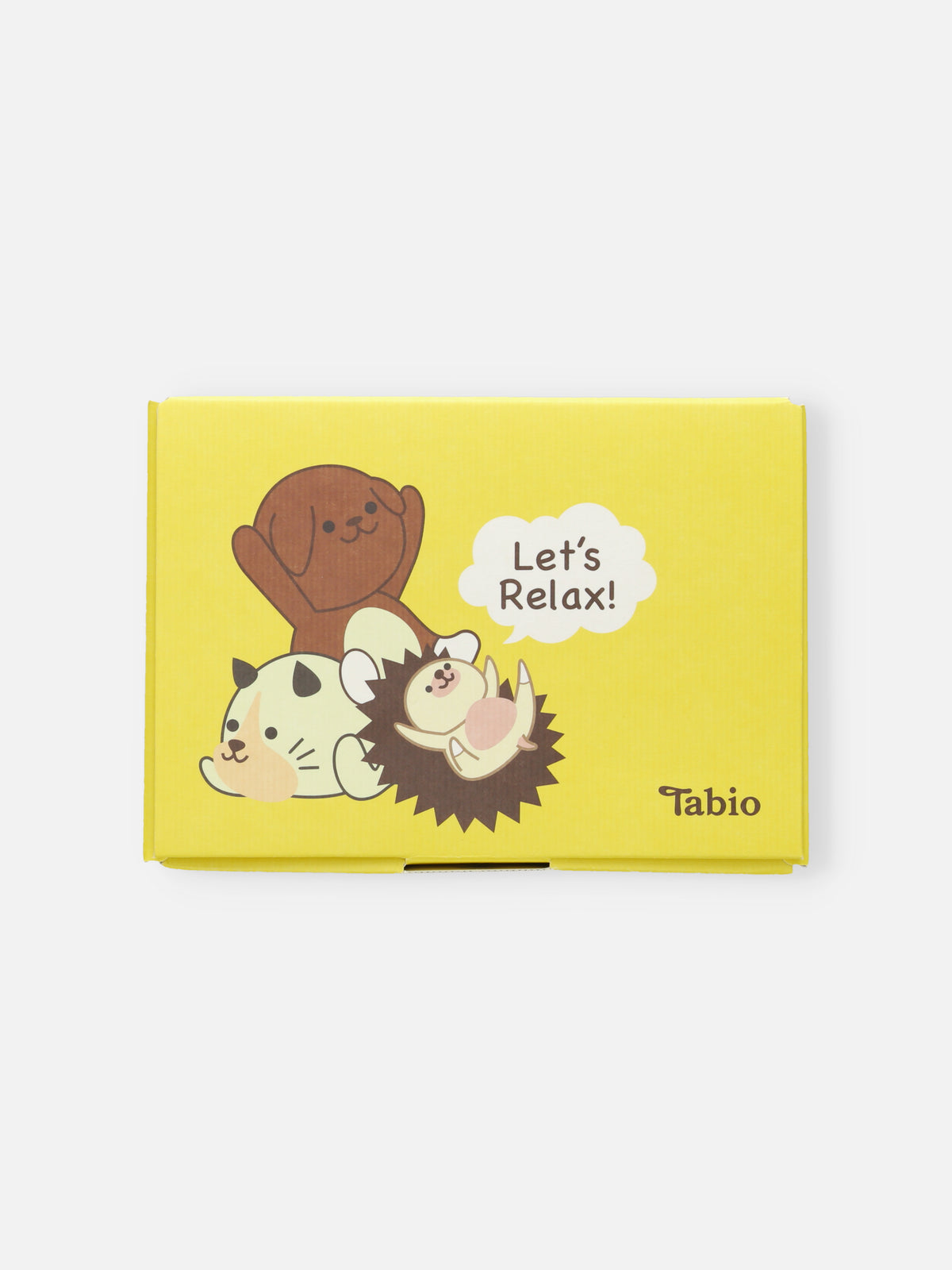 【WEB限定】五本指ツボ押し犬プリントソックスギフトセット / 22-24cm