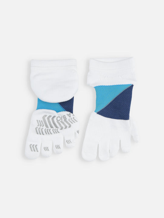 GOLFスピニングサポート五本指ショートソックス / 25-27cm