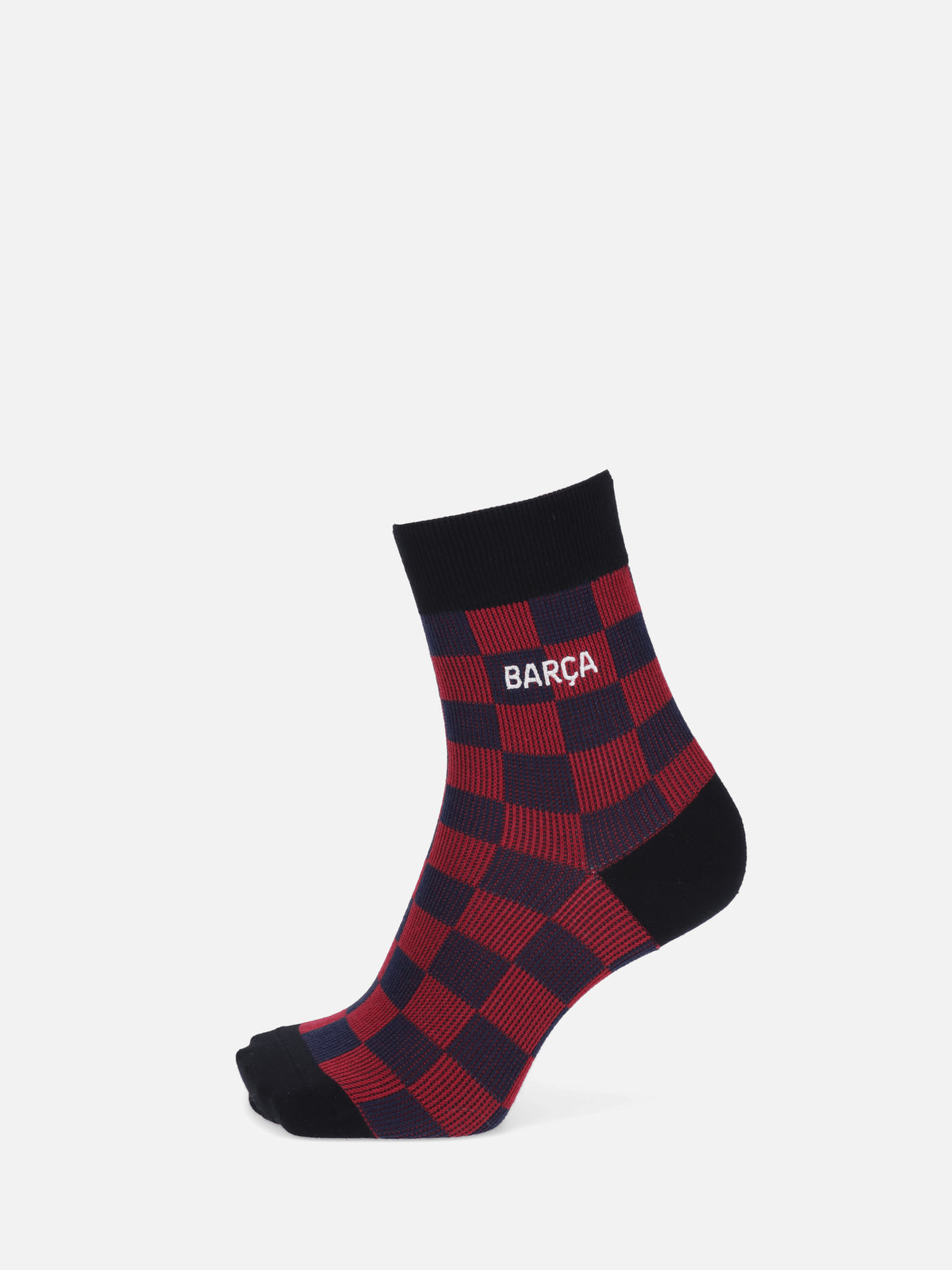 FC Barcelona チェックソックス - クロ