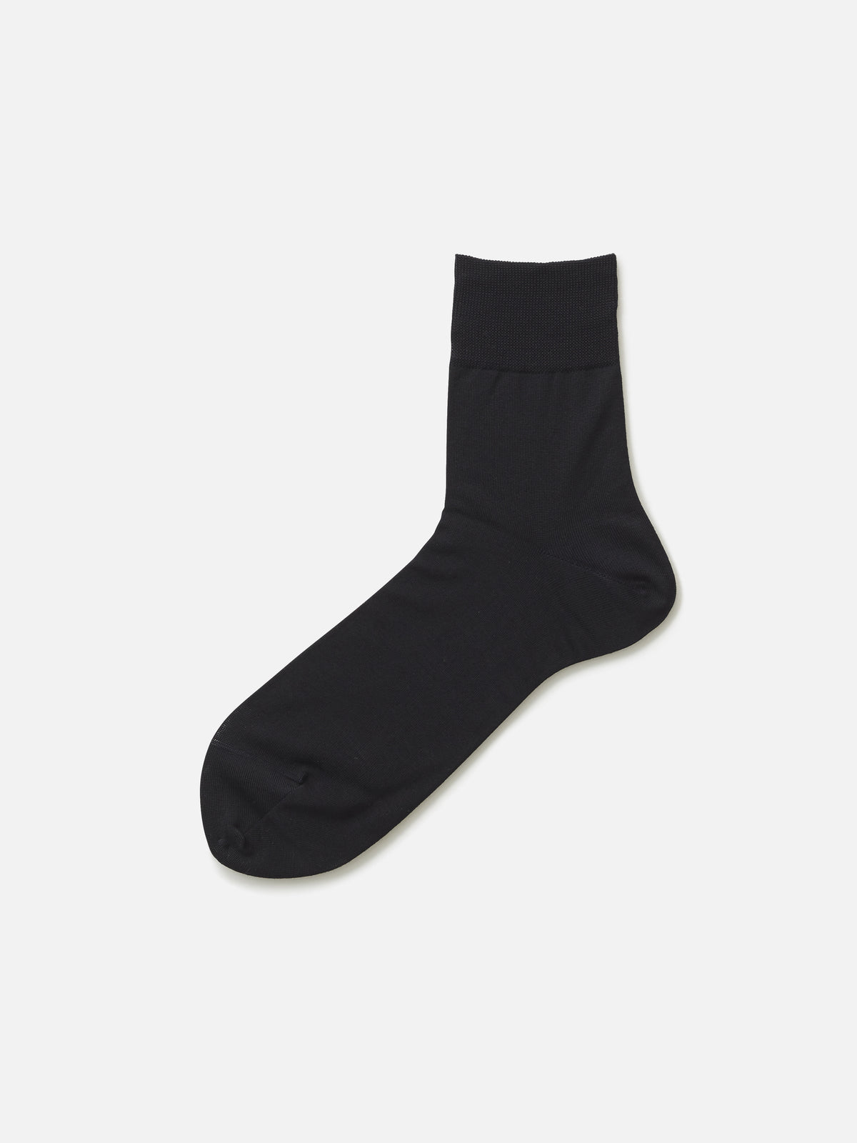 【Tabio MEN】ピマコットンブレンド無地ドレスショートソックス(27.0～29.0cm)