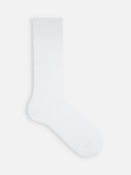 【Tabio MEN】ピマコットンブレンドリブソックス