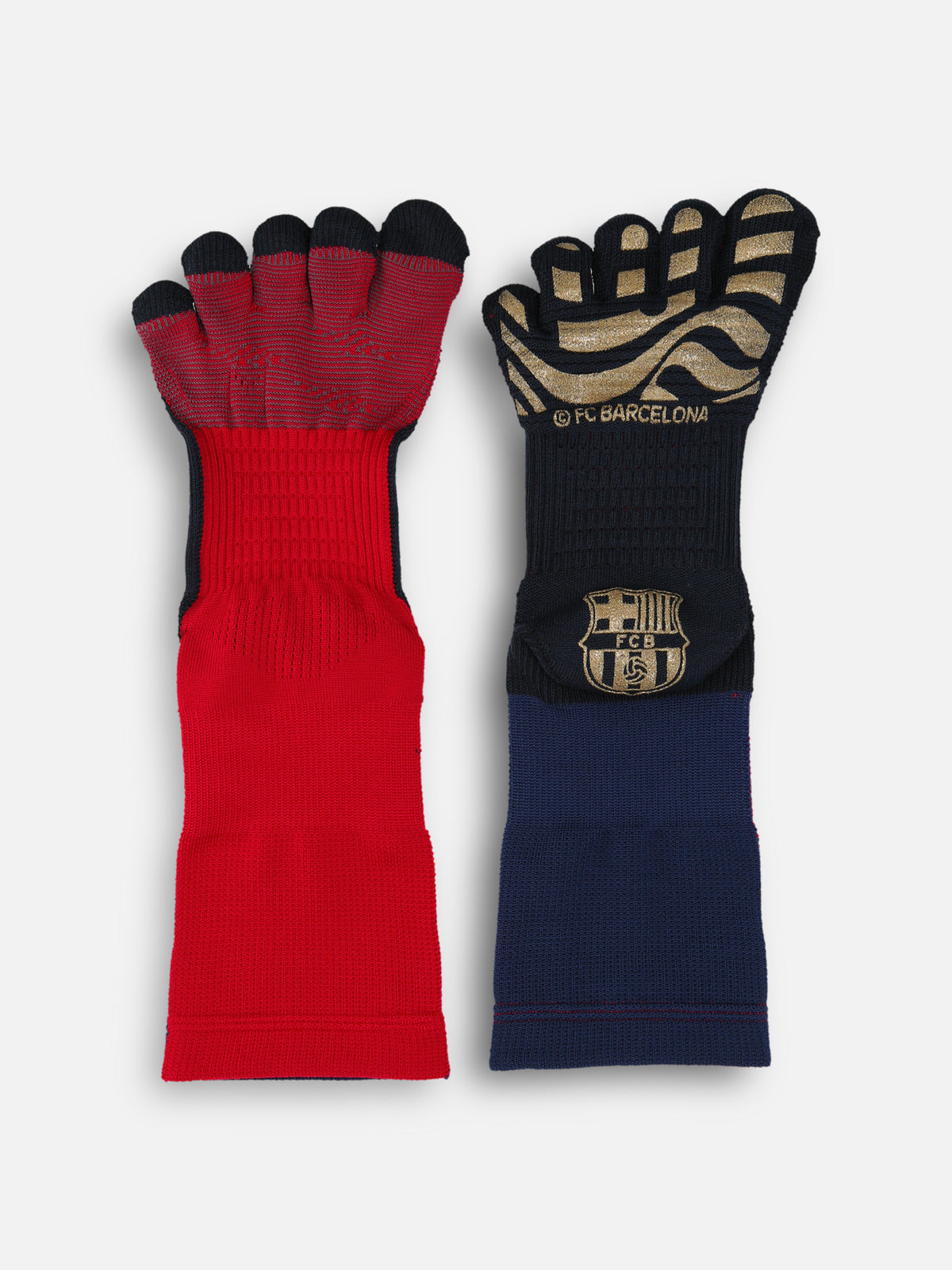 FC Barcelona FootBall 五本指ソックス Msize