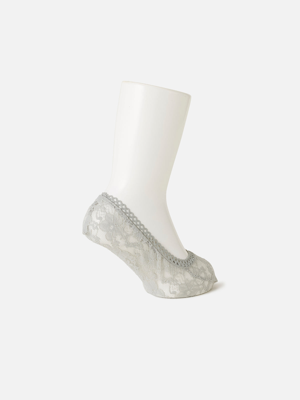 【キッズ】縫製花柄レースカバーソックス / 19-21cm