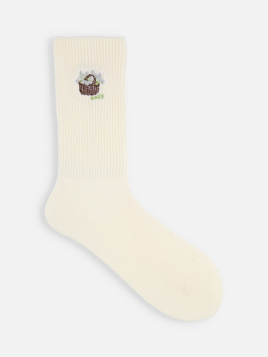 SALE 【NUGU】daisyオリジナル刺繍ソックス