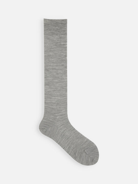 ハイゲージ梳毛ベタハイソックス