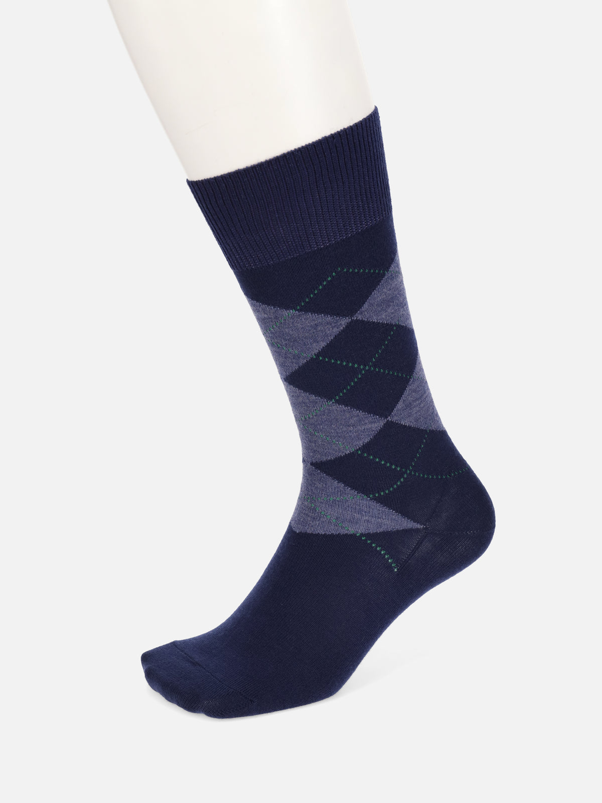 【Tabio MEN】WOOLアーガイルソックス