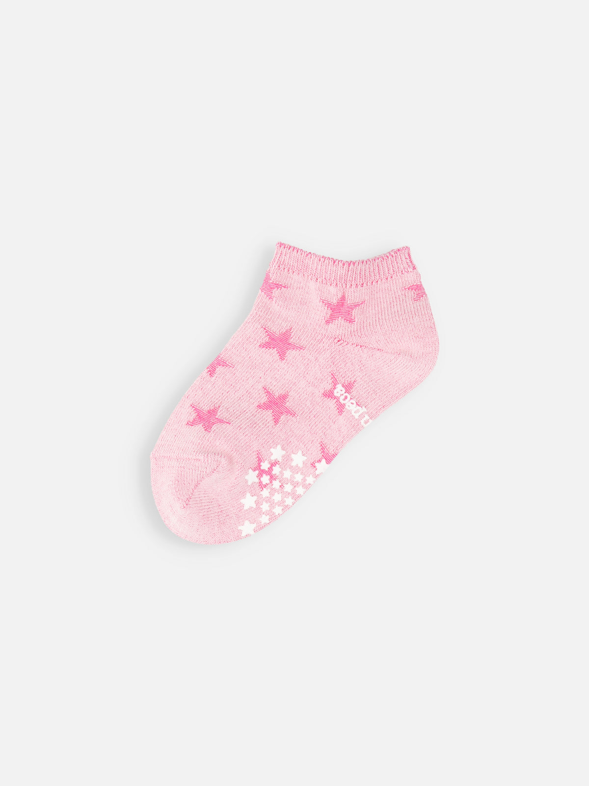 【キッズ】星柄リンクススニーカー丈ソックス / 13-15cm - ピンク